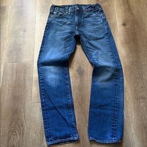 LEVIS 513 Jeans Size 28 X 30 Vintage Y2K